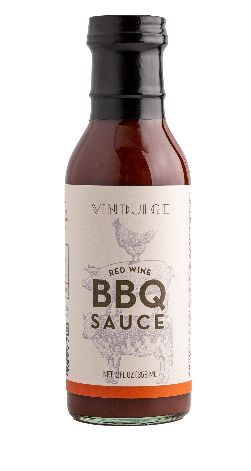 Red Wine Barbecue Sauce - 12-Ounce Single Bottle