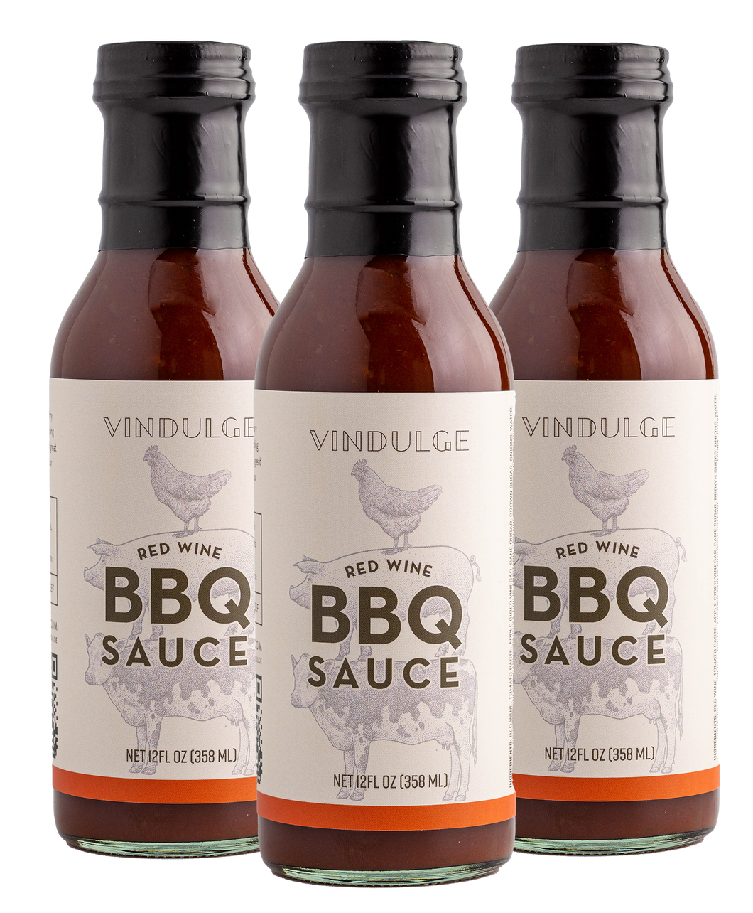Red Wine Barbecue Sauce - 3-Pack