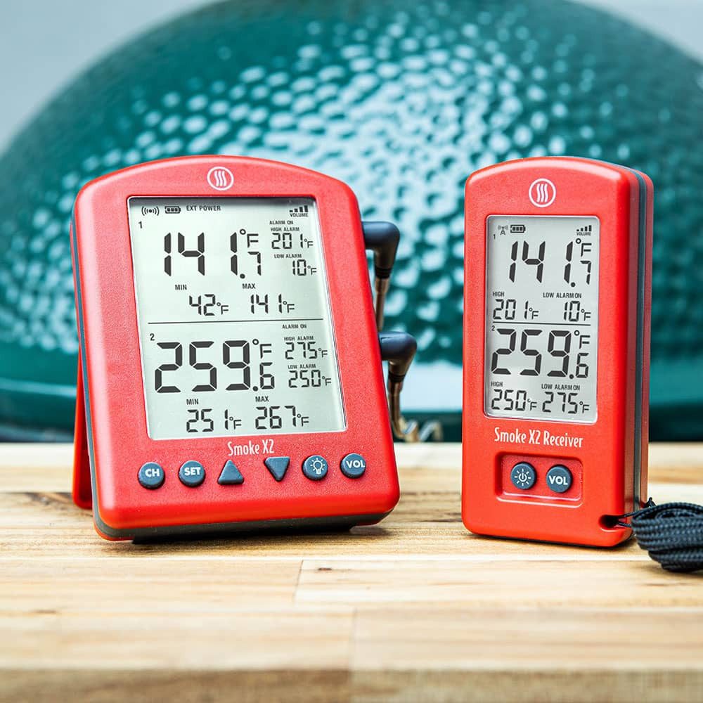 Smoke X2™ Long-Range Remote BBQ Alarm Thermometer